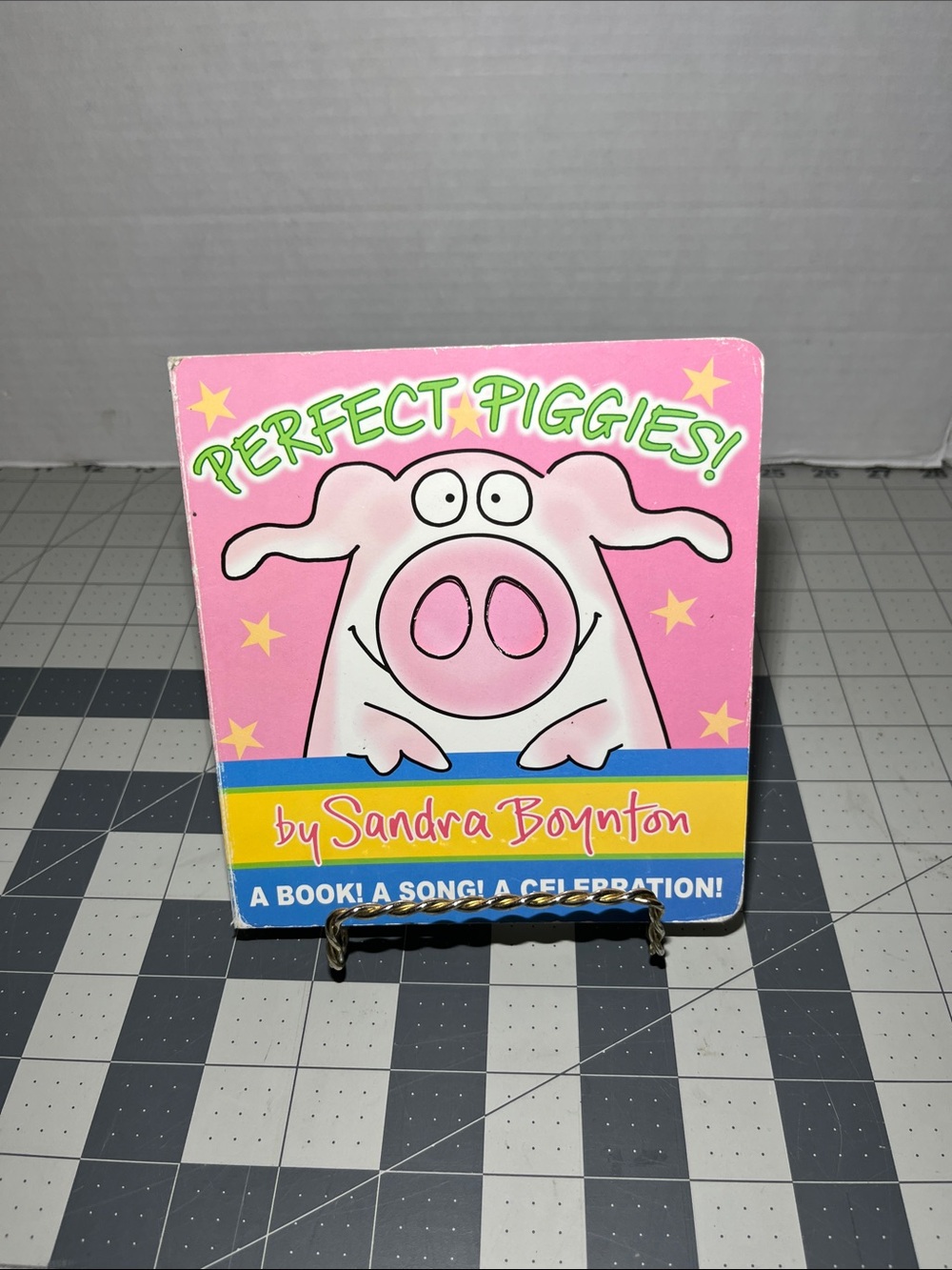 Bonton Pink 'Perfect Piggies' Children's Board Book